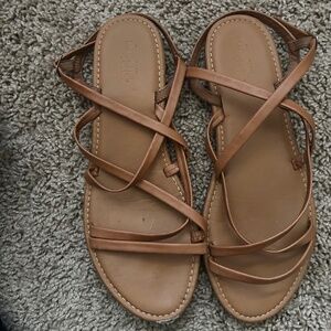 Charlotte Russe Brown Sandles